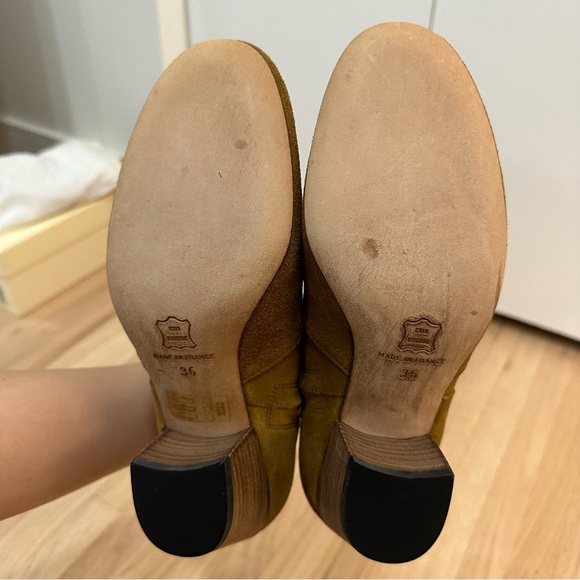NEW Isabel Marant Suede Dicker Heeled Ankle Boot 36 - Picture 6 of 13